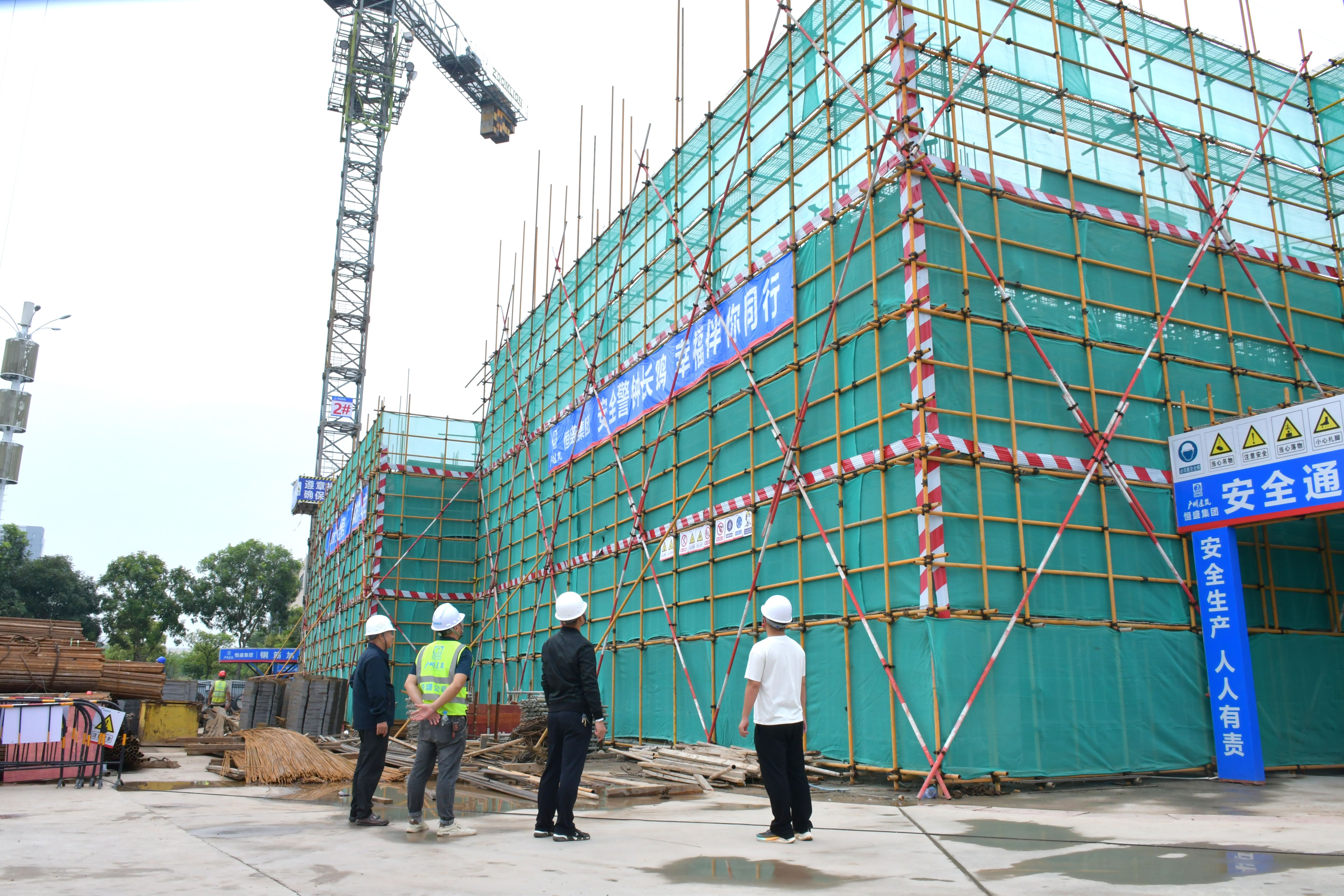 项目建设进行时丨公海赌船惠州第二生产园区建设跑出“加速度”